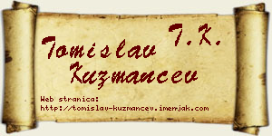 Tomislav Kuzmančev vizit kartica